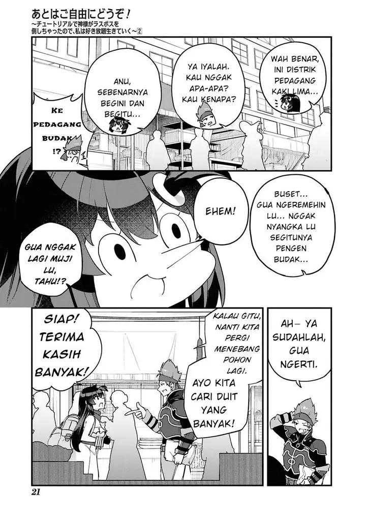 image-komik-ato-wa-gojiyuu-ni-douzo-tutorial-de-kami-sama-ga-last-boss-wo-taoshi-chatta-node-watashi-wa-suki-houdai-ikiteiku-chapter-10-5/24