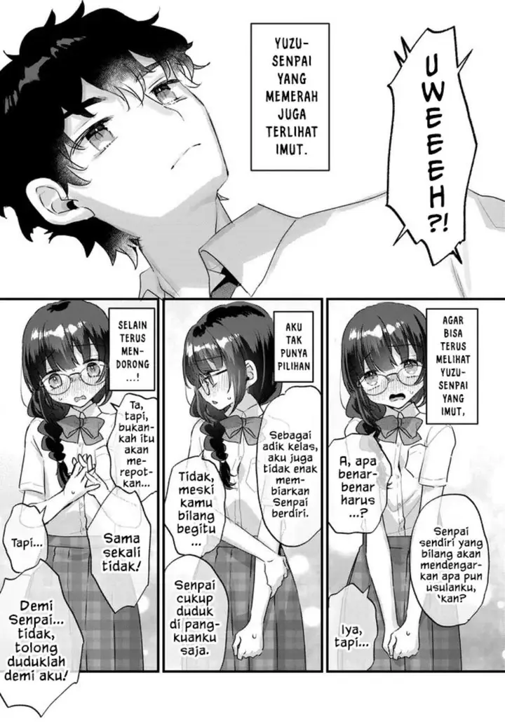 image-komik-chiisakute-kawaii-bungeibu-no-chiteki-na-senpai-o-hiza-no-ue-ni-nosetara-mainichi-suwattekuru-you-ni-natta-chapter-1-12/25