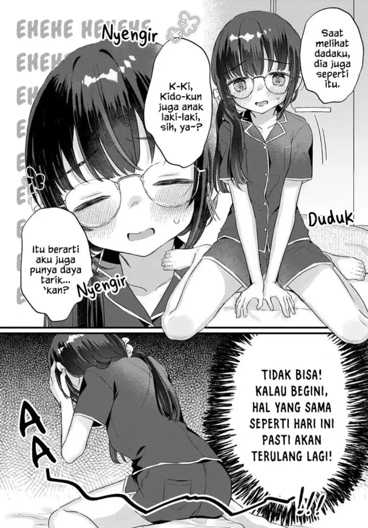 image-komik-chiisakute-kawaii-bungeibu-no-chiteki-na-senpai-o-hiza-no-ue-ni-nosetara-mainichi-suwattekuru-you-ni-natta-chapter-2.2-17/20