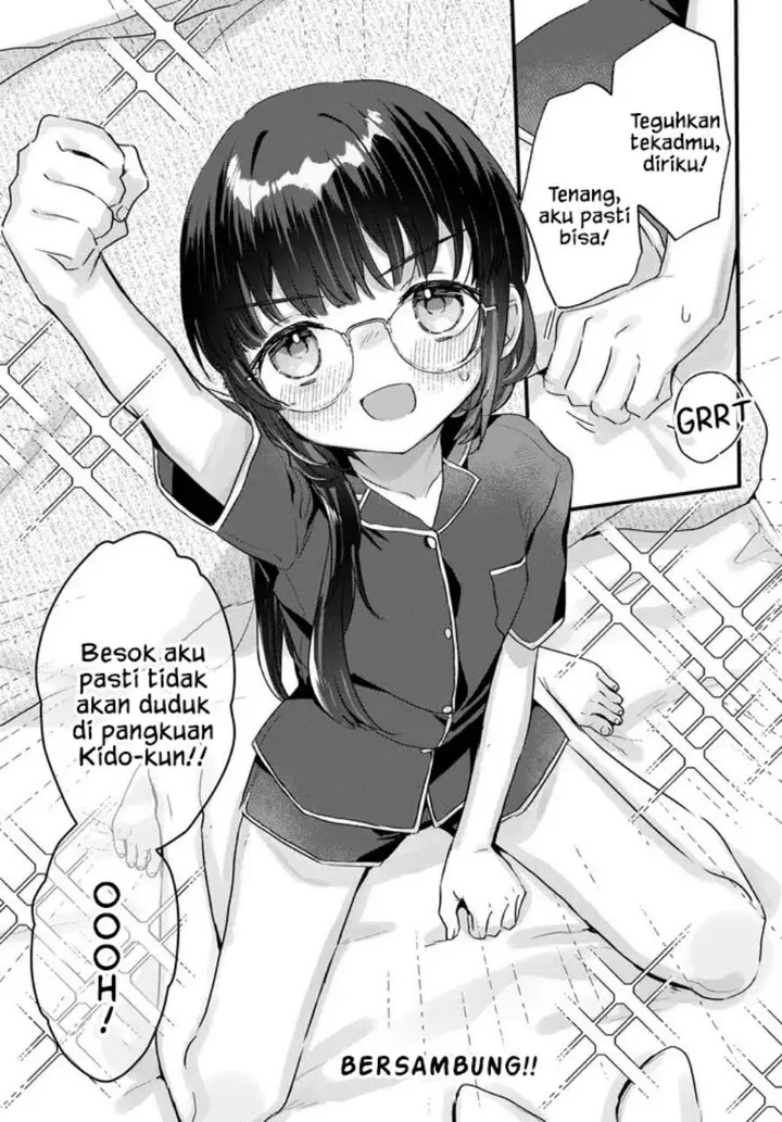 image-komik-chiisakute-kawaii-bungeibu-no-chiteki-na-senpai-o-hiza-no-ue-ni-nosetara-mainichi-suwattekuru-you-ni-natta-chapter-2.2-18/20