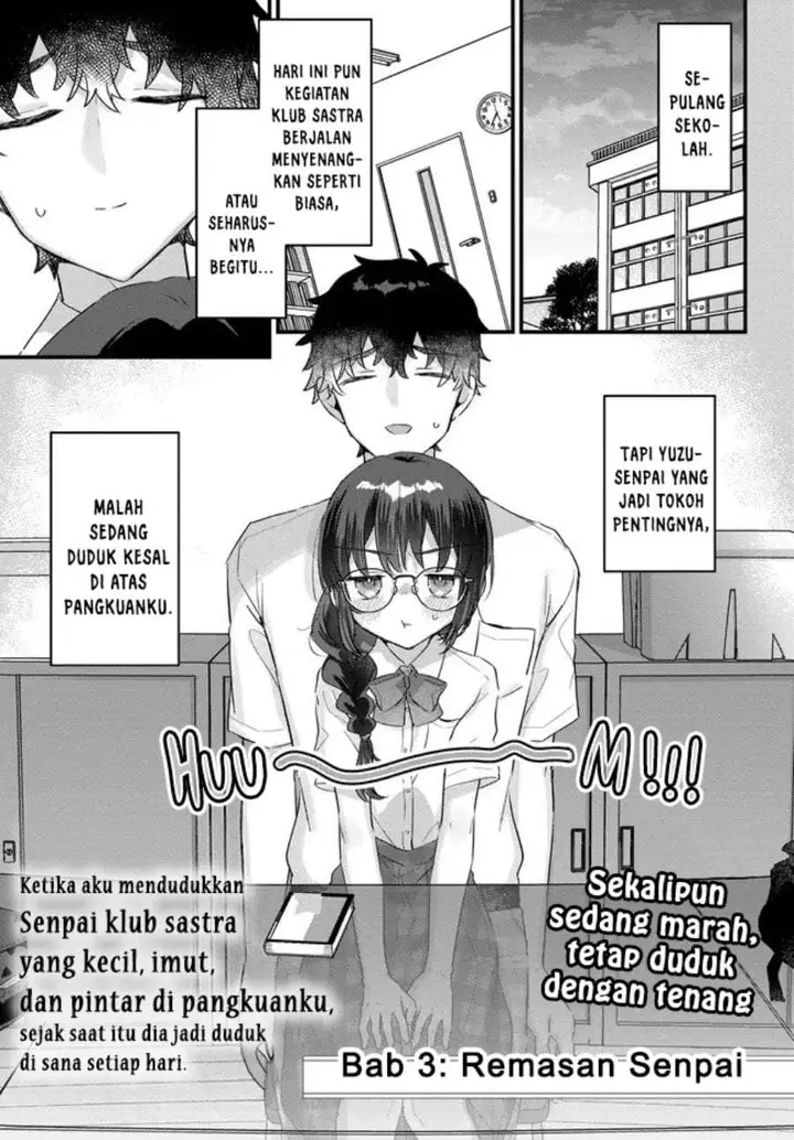 image-komik-chiisakute-kawaii-bungeibu-no-chiteki-na-senpai-o-hiza-no-ue-ni-nosetara-mainichi-suwattekuru-you-ni-natta-chapter-3.1-0/12