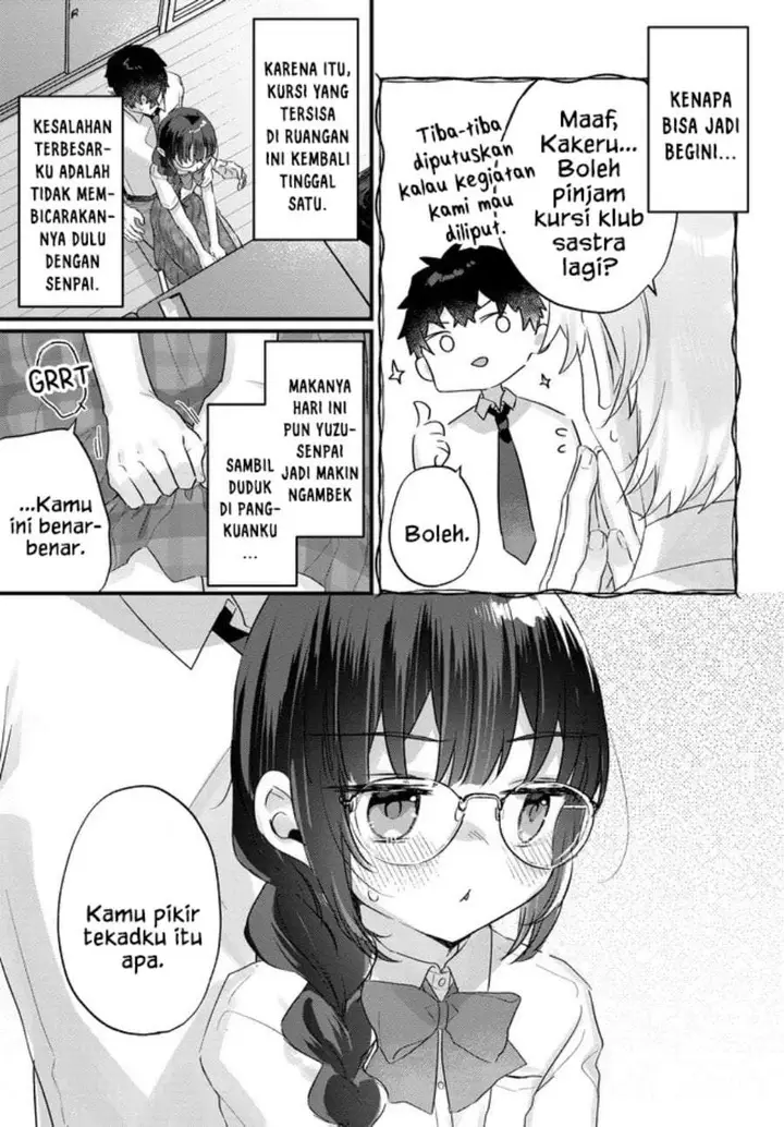 image-komik-chiisakute-kawaii-bungeibu-no-chiteki-na-senpai-o-hiza-no-ue-ni-nosetara-mainichi-suwattekuru-you-ni-natta-chapter-3.1-2/12