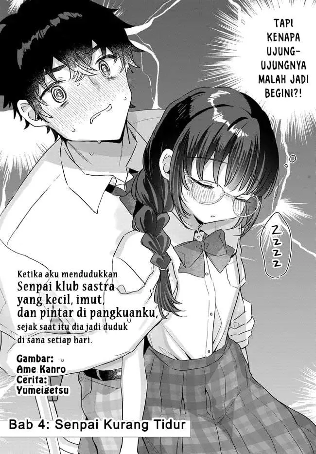 image-komik-chiisakute-kawaii-bungeibu-no-chiteki-na-senpai-o-hiza-no-ue-ni-nosetara-mainichi-suwattekuru-you-ni-natta-chapter-4.1-3/16