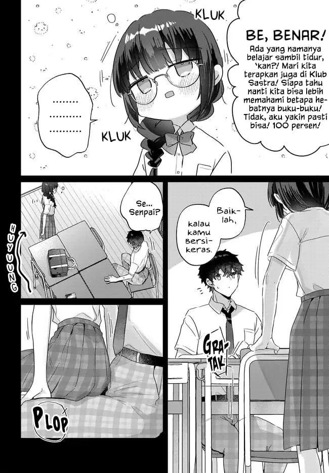 image-komik-chiisakute-kawaii-bungeibu-no-chiteki-na-senpai-o-hiza-no-ue-ni-nosetara-mainichi-suwattekuru-you-ni-natta-chapter-4.1-5/16
