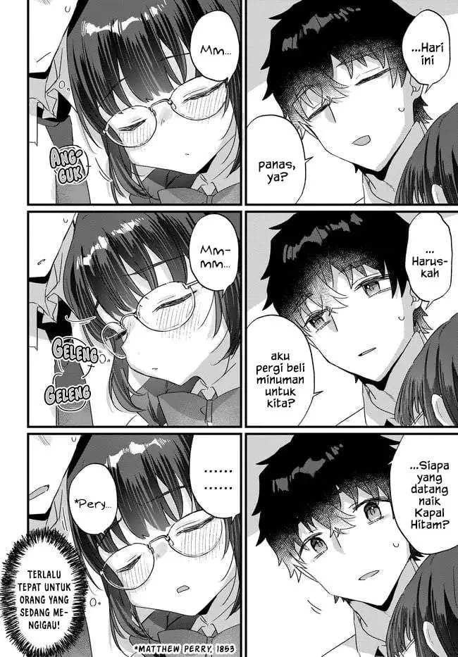 image-komik-chiisakute-kawaii-bungeibu-no-chiteki-na-senpai-o-hiza-no-ue-ni-nosetara-mainichi-suwattekuru-you-ni-natta-chapter-4.1-13/16