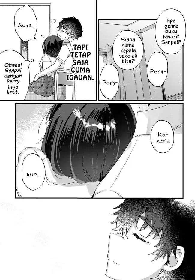 image-komik-chiisakute-kawaii-bungeibu-no-chiteki-na-senpai-o-hiza-no-ue-ni-nosetara-mainichi-suwattekuru-you-ni-natta-chapter-4.1-14/16