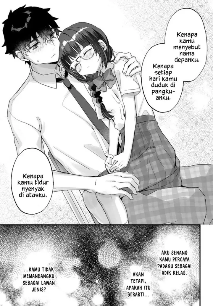 image-komik-chiisakute-kawaii-bungeibu-no-chiteki-na-senpai-o-hiza-no-ue-ni-nosetara-mainichi-suwattekuru-you-ni-natta-chapter-4.2-4/12