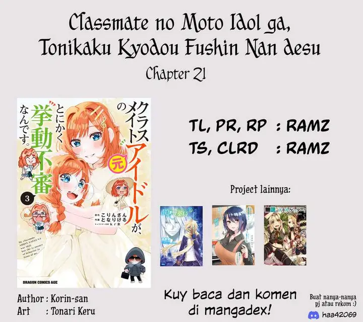 image-komik-classmate-no-moto-idol-ga-tonikaku-kyodou-fushin-nan-desu-chapter-21-22/23