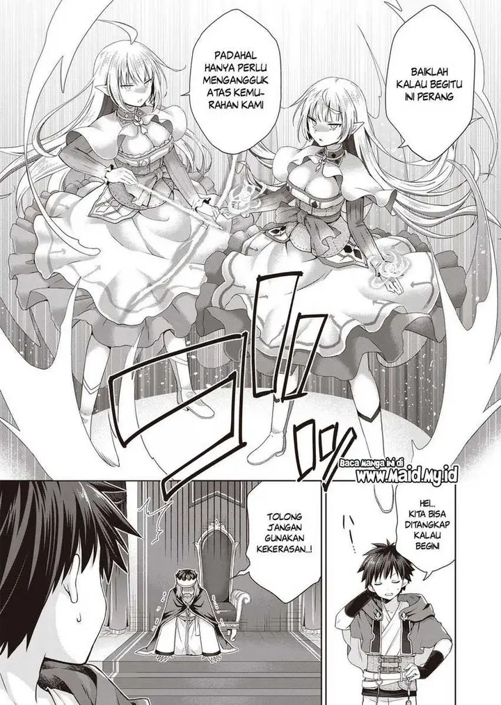 image-komik-dakara-katte-ni-yusha-toka-hao-ni-nintei-sun-no-yamero-yo-elf-zoku-mo-kokuo-sama-mo-hirefusu-hodo-ore-ha-idaina-yakuwarirashi-chapter-3-22/36