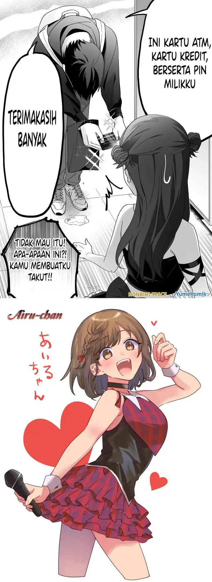 image-komik-damedol-to-sekai-ni-hitori-dake-no-fan-serialization-chapter-3-19/20