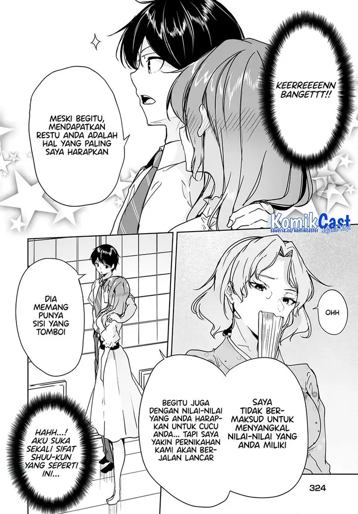 image-komik-danshi-dato-omotteita-osananajimi-to-no-shinkon-seikatsu-ga-umakuiki-sugiru-kudan-ni-tsuite-chapter-9-27/31