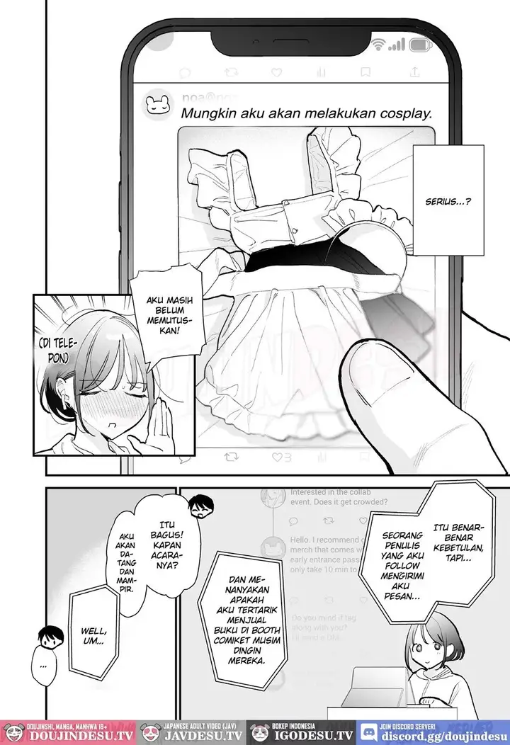 image-komik-doujin-kyonyuu-otaku-joshi-to-necafe-de-off-pako-after-chapter-02-5/63