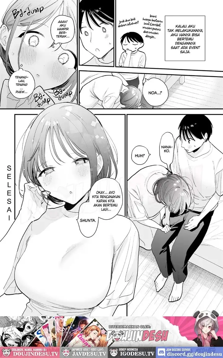 image-komik-doujin-kyonyuu-otaku-joshi-to-necafe-de-off-pako-after-chapter-02-60/63