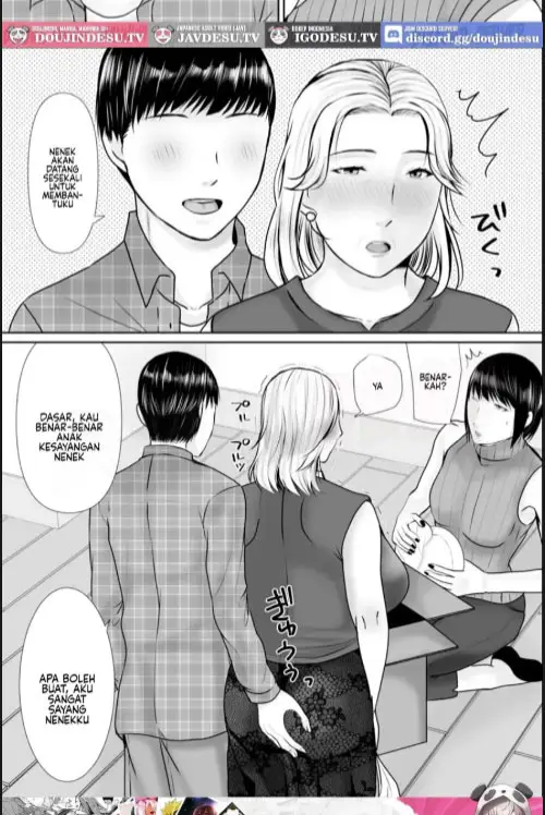 image-komik-doujin-mago-ni-meromero-ni-sareta-sobo-chapter-01-34/35