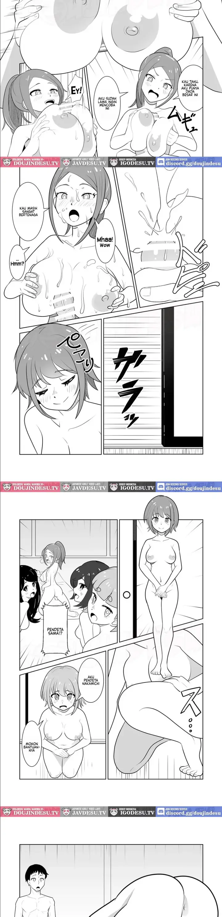 image-komik-doujin-onna-no-ko-ga-zenra-de-kurasu-shima-chapter-01-13/16