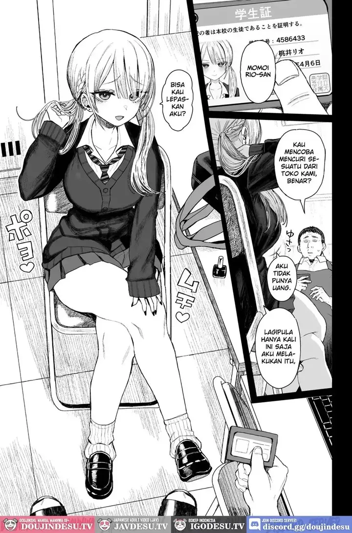 image-komik-doujin-shouwaru-gyaru-shitsukerareru-chapter-01-2/37