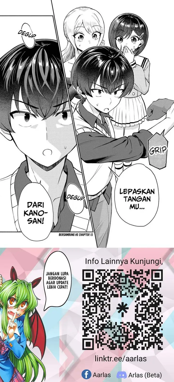 image-komik-douyara-ore-wa-imadoki-gal-na-toshiue-osananajimi-kara-gekiomokanjou-wo-mukerareteirurashii-chapter-12-17/18
