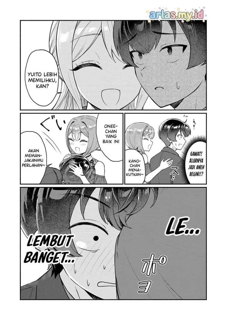 image-komik-douyara-ore-wa-imadoki-gal-na-toshiue-osananajimi-kara-gekiomokanjou-wo-mukerareteirurashii-chapter-14-6/14