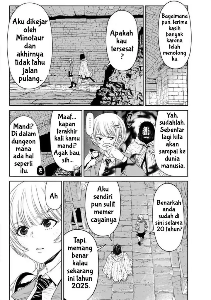 image-komik-dungeon-de-tatakai-tsudzukette-20-nen-no-doutei-yuusha-chijou-ni-modottara-danjouhi-11000-no-sekai-datta-chapter-1-18/45