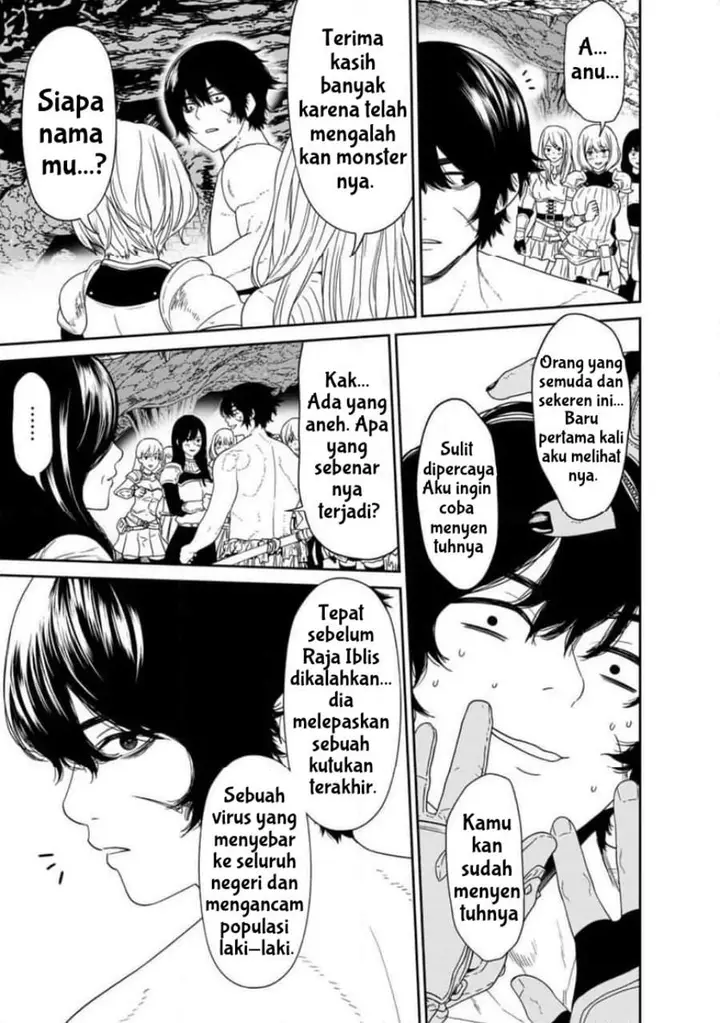 image-komik-dungeon-de-tatakai-tsudzukette-20-nen-no-doutei-yuusha-chijou-ni-modottara-danjouhi-11000-no-sekai-datta-chapter-1-41/45