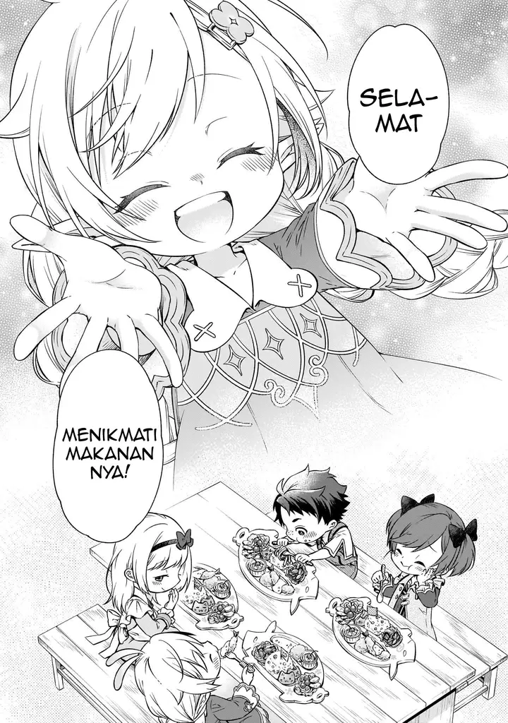 image-komik-elf-san-no-mahou-ryouriten-yousei-joou-to-shite-tensei-shita-keredo-mazu-wa-nonbiri-oryouri-tsukurimakurimasu-chapter-1-8/38