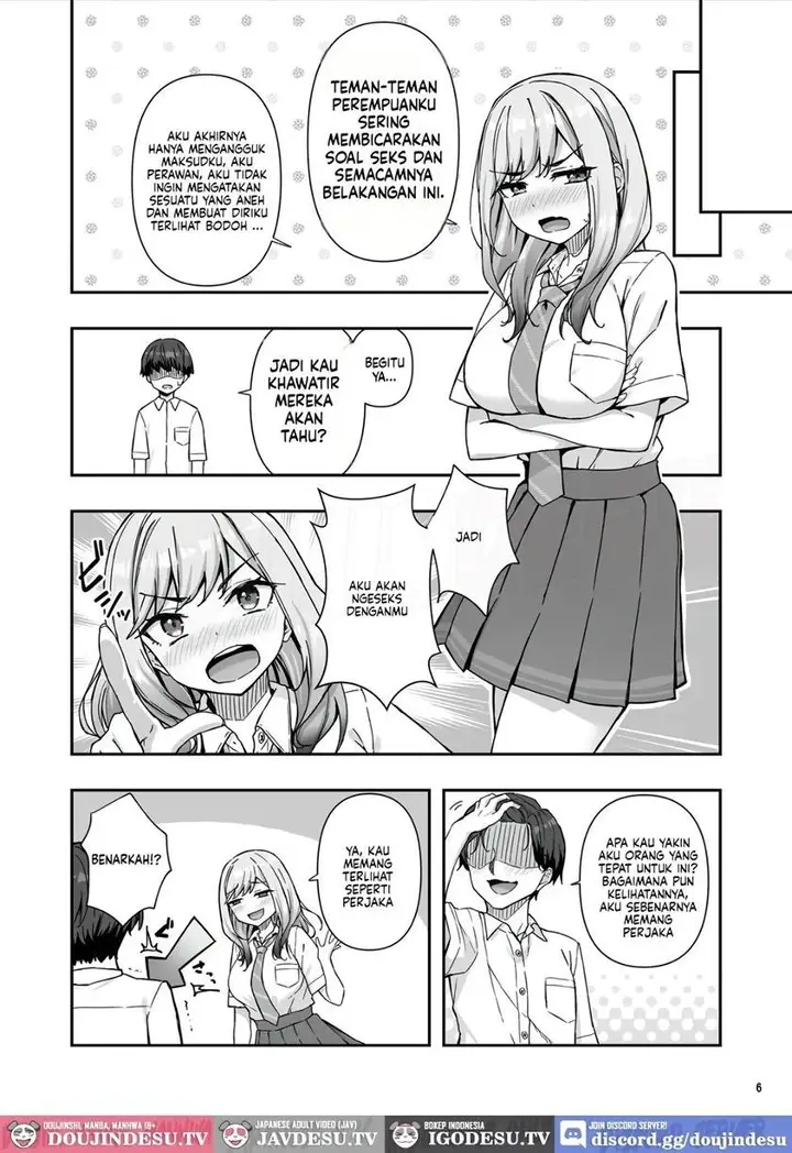 image-komik-furyou-gal-de-ero-mousou-shitetara-honnin-ni-bareta-chapter-01-7/34