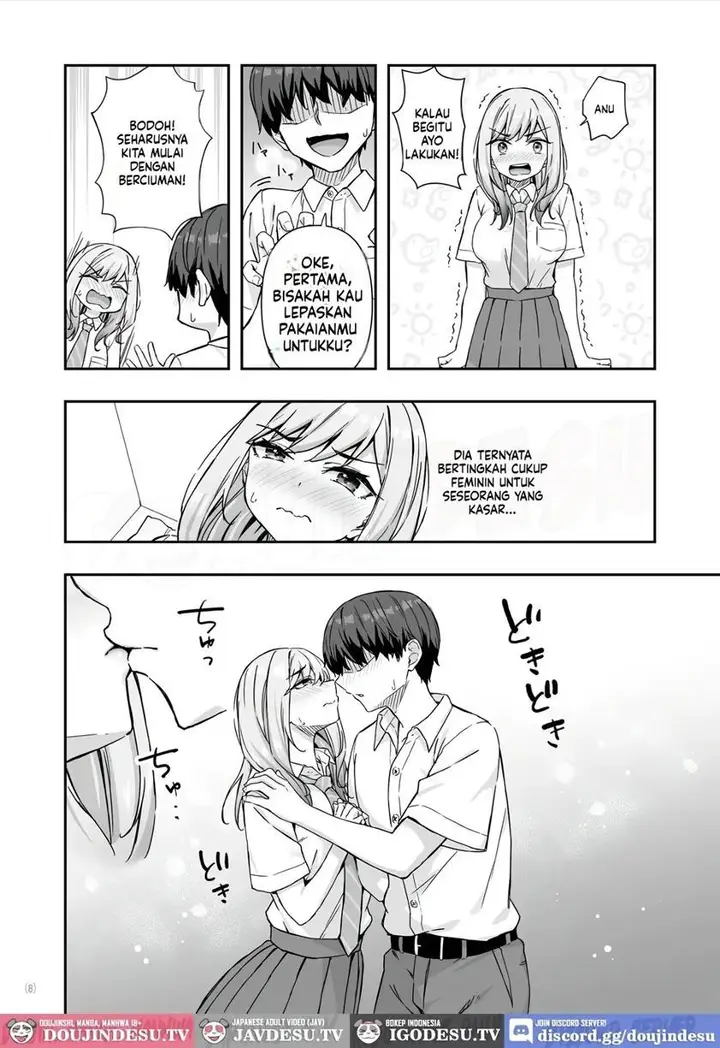image-komik-furyou-gal-de-ero-mousou-shitetara-honnin-ni-bareta-chapter-01-9/34