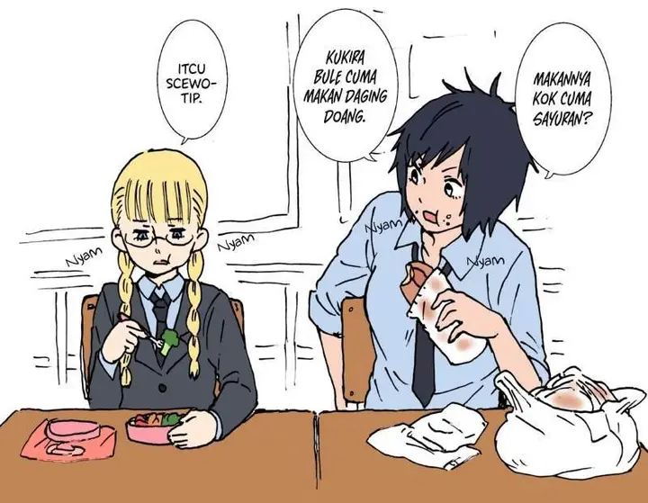image-komik-gaijin-chan-to-mushinkei-boyish-chan-chapter-00-2/9
