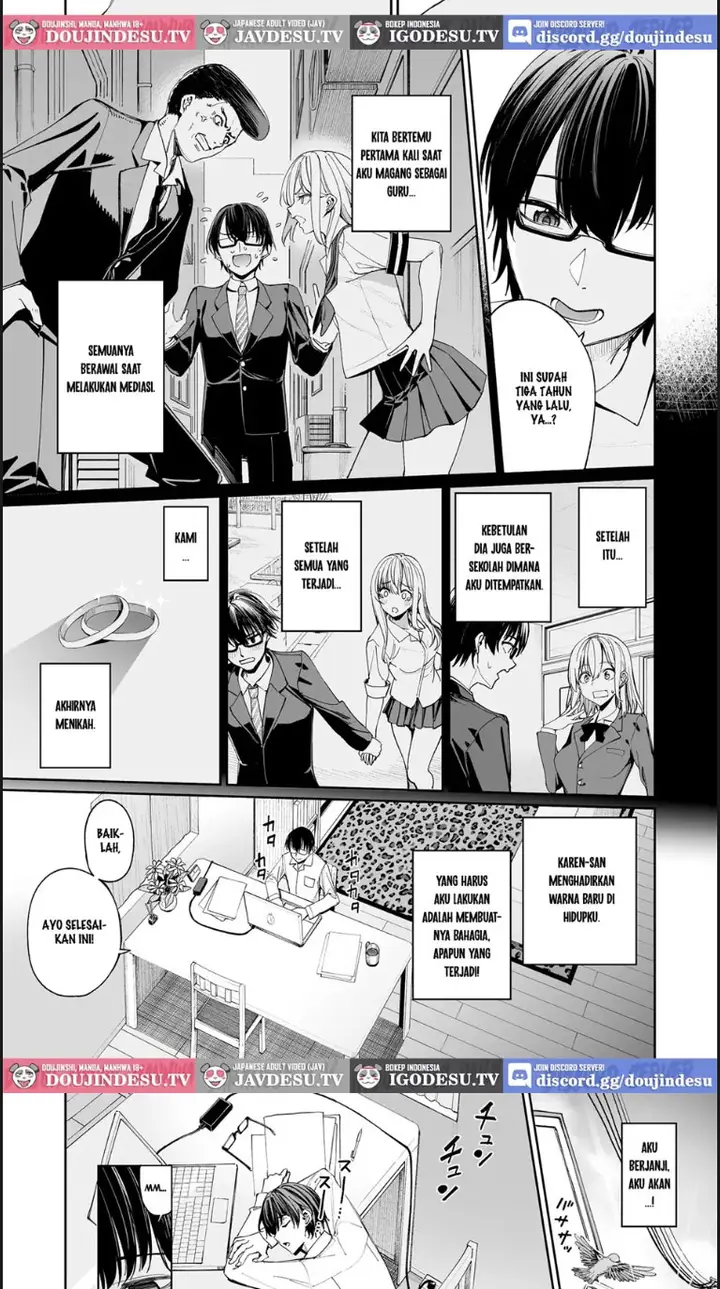 image-komik-gal-o-yome-ni-shitara-mainichi-ga-ero-saikou-chapter-01-end-8/35