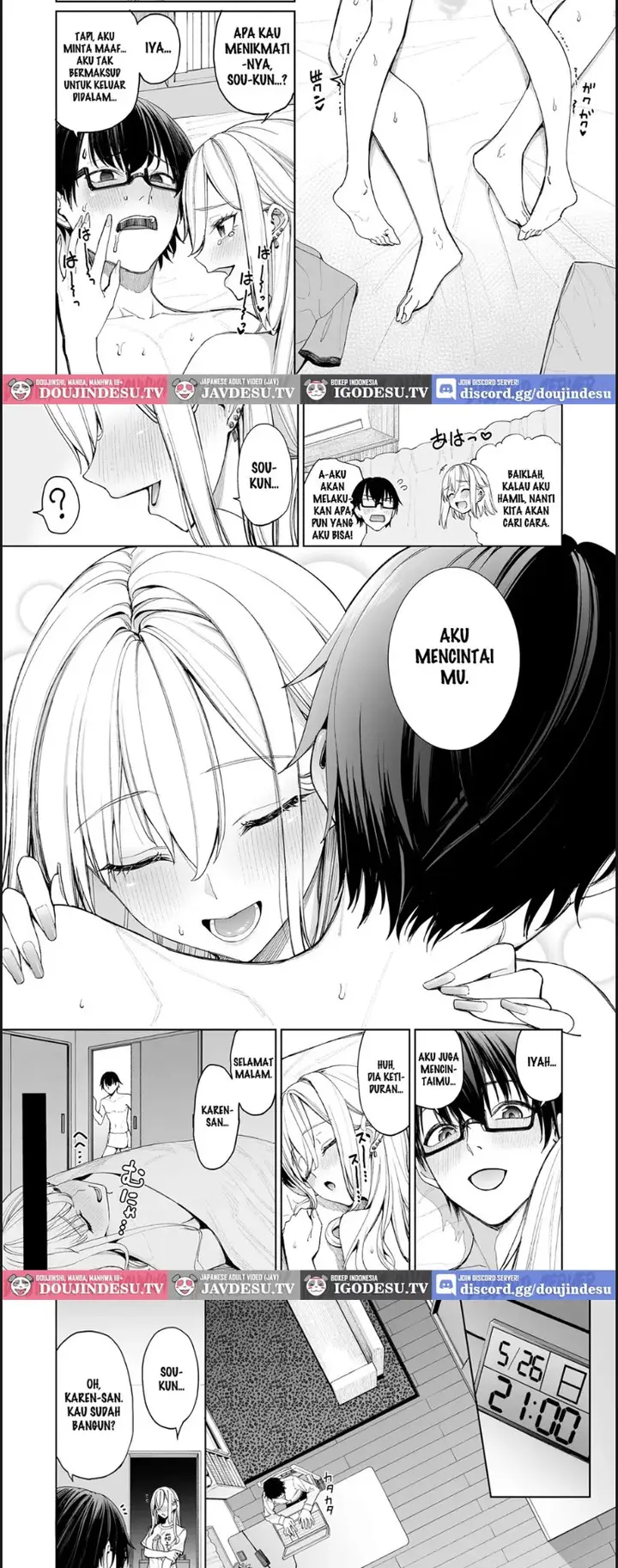 image-komik-gal-o-yome-ni-shitara-mainichi-ga-ero-saikou-chapter-01-end-33/35