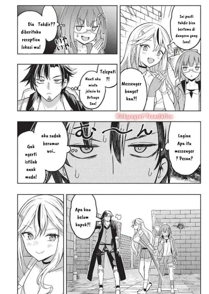 image-komik-gal-to-dungeon-to-shuukai-okure-no-tansaku-eiyuutan-moto-legend-ima-wa-wakeari-tei-rank-tansakushana-ore-ga-s-kyuu-gal-ni-natsukare-makutte-ikusei-wo-makase-sareta-chapter-3-9/36