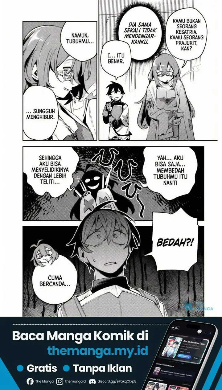 image-komik-game-chishiki-de-saikyou-ni-natta-mob-heishi-wa-shin-no-jitsuryoku-wo-kakushitai-chapter-11.3-0/11