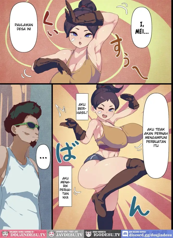 image-komik-genki-na-karada-no-kakutou-musume-ga-murabito-chapter-01-end-14/31