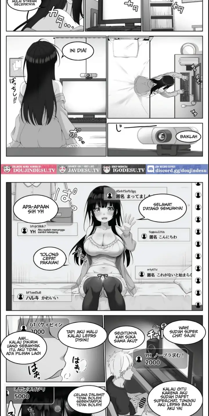 image-komik-haishinsha-seiso-kanojo-wa-kairaku-chapter-01-end-9/28