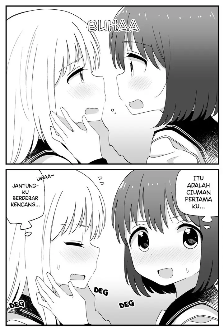 image-komik-hajimete-kisu-shita-toki-no-onnanoko-futari-no-hannou-chapter-00-2/5