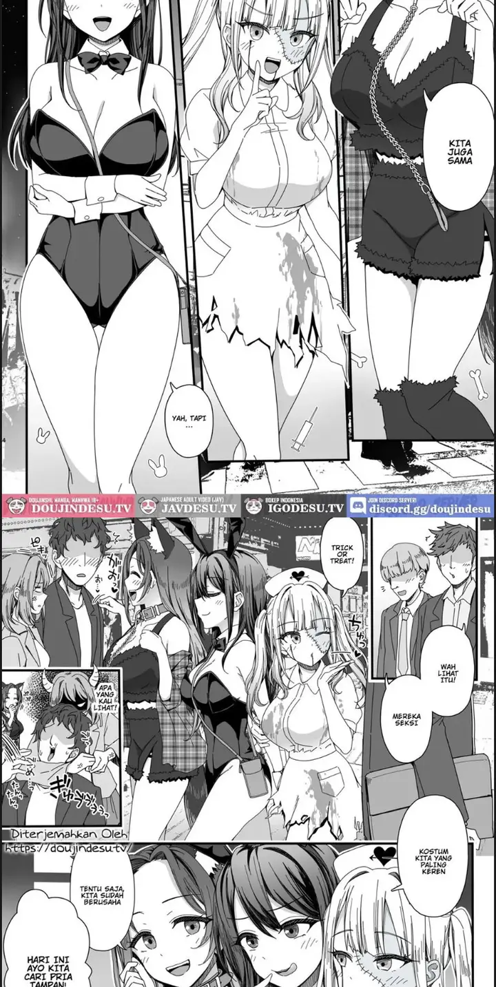image-komik-halloween-de-ukareta-gal-tachi-ni-saimin-chapter-01-end-2/23