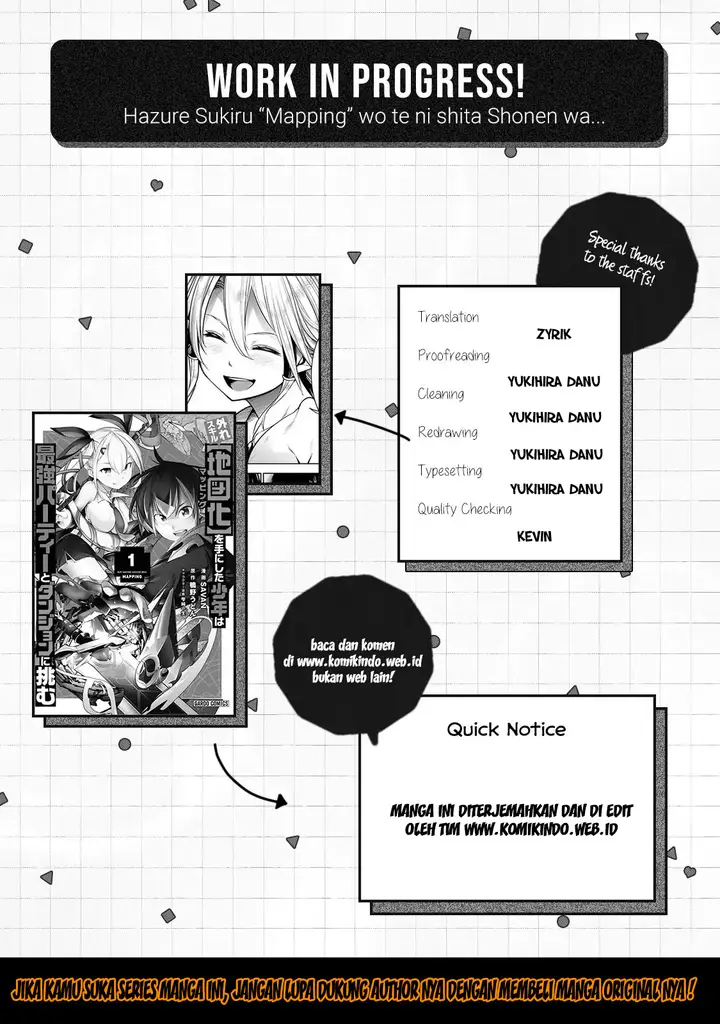 image-komik-hazure-skill-mapping-wo-te-ni-shita-shonen-ha-saikyou-party-to-dungeon-ni-idomu-chapter-2-33/35