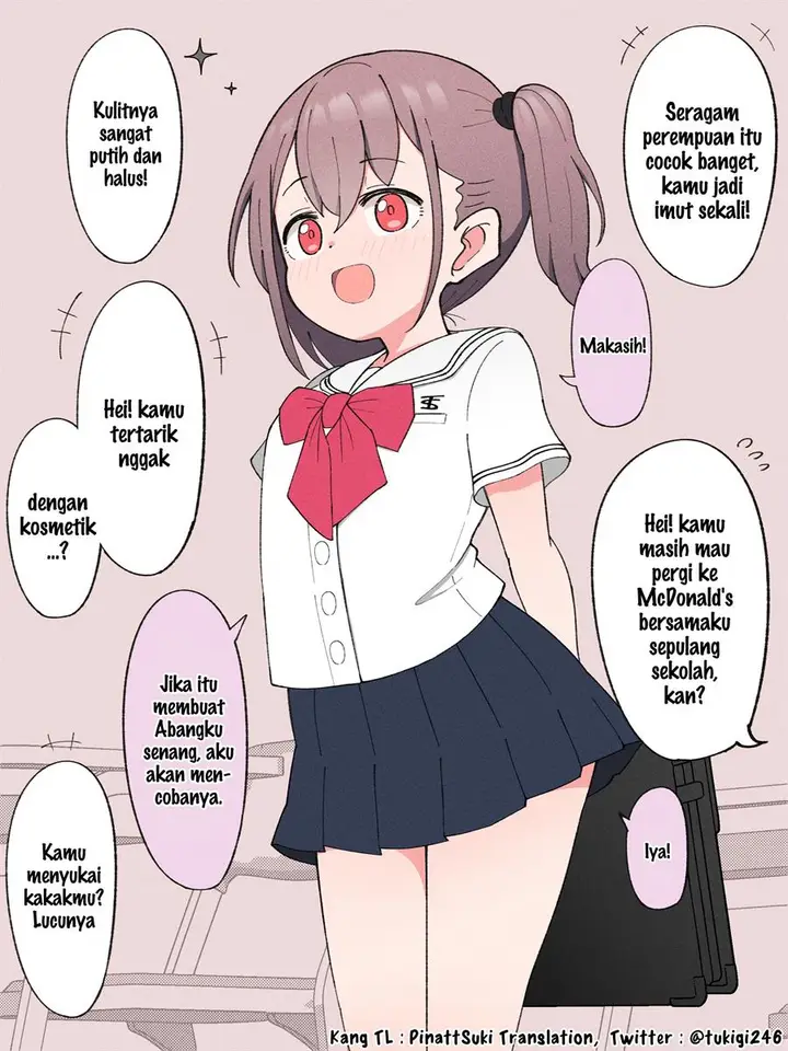image-komik-hisashiburi-ni-jikka-ni-kaettara-otouto-ga-ts-shiteta-chapter-19-3/4