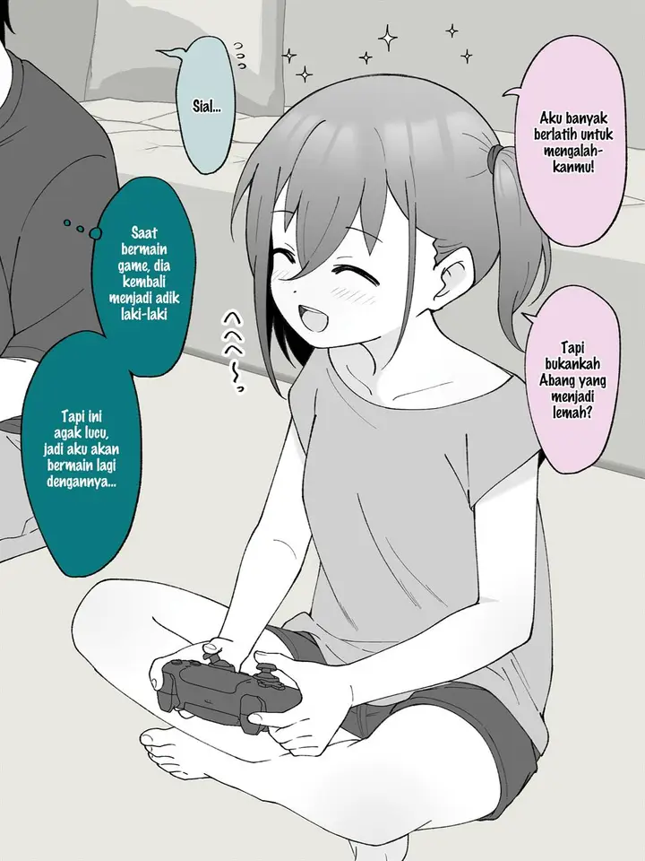 image-komik-hisashiburi-ni-jikka-ni-kaettara-otouto-ga-ts-shiteta-chapter-39-1/5