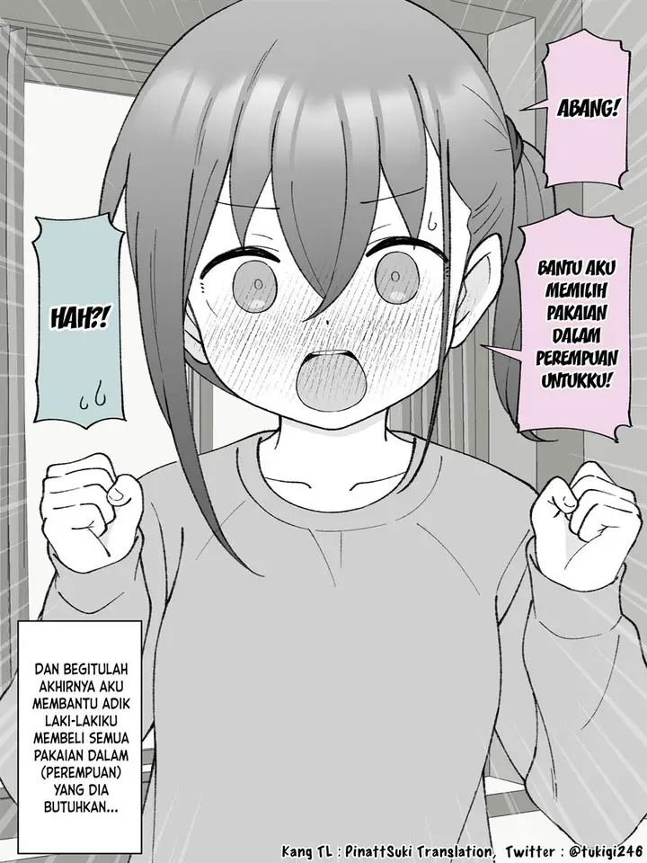 image-komik-hisashiburi-ni-jikka-ni-kaettara-otouto-ga-ts-shiteta-chapter-57-3/4