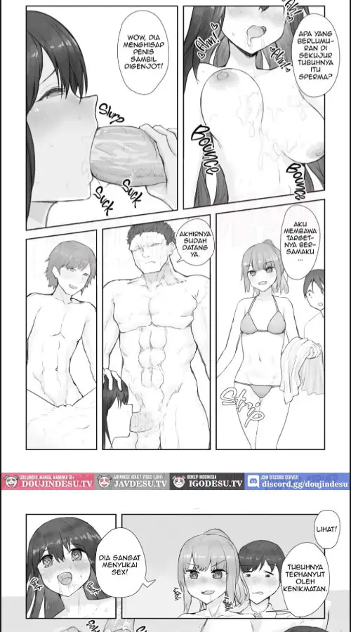 image-komik-houkago-yarimoku-bu-hitomebore-no-seiso-bitch-to-rankou-zanmai-chapter-01-5/45