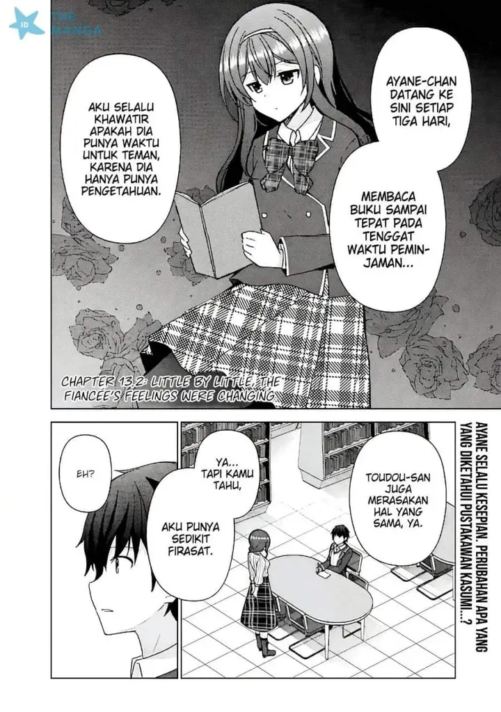 image-komik-iinazuke-ga-dekita-to-omottara-sono-iinazuke-ga-gakkou-de-yuumei-na-akuyaku-reijou-dattan-dakedo-dou-sureba-ii-chapter-13-13/26