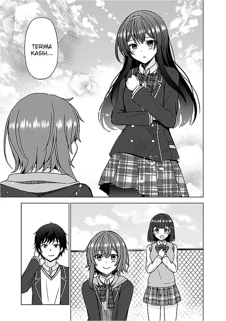 image-komik-iinazuke-ga-dekita-to-omottara-sono-iinazuke-ga-gakkou-de-yuumei-na-akuyaku-reijou-dattan-dakedo-dou-sureba-ii-chapter-6-6/33