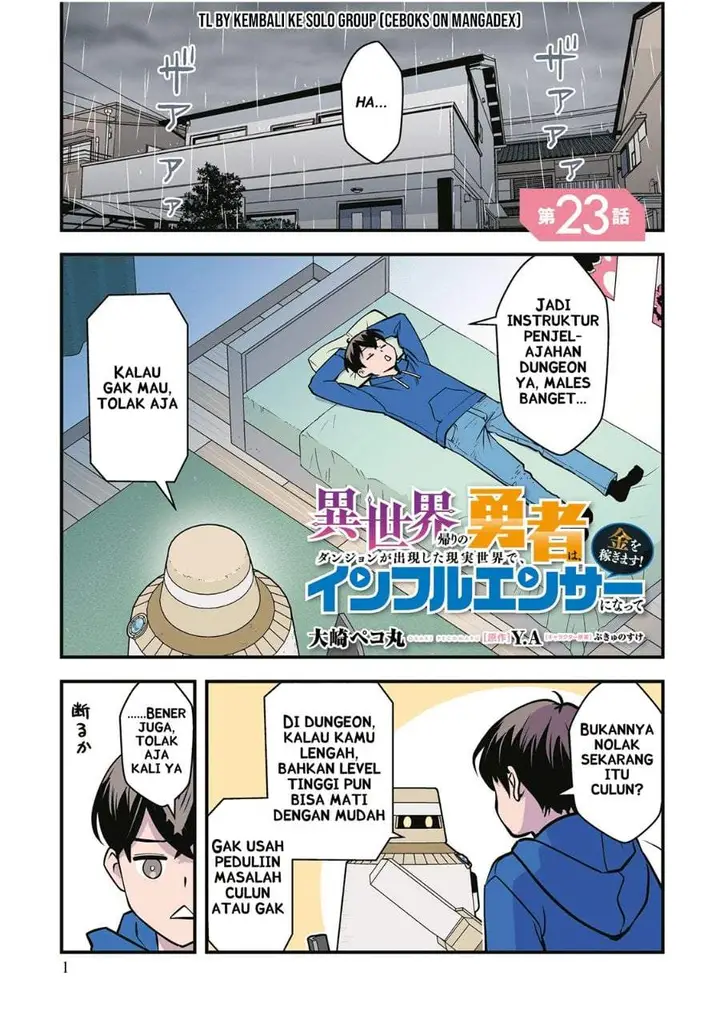 image-komik-isekai-gaeri-no-yuusha-wa-dungeon-ga-shutsugen-shita-genjitsu-sekai-de-influencer-ni-natte-kane-o-kasegimasu-chapter-23-2/26