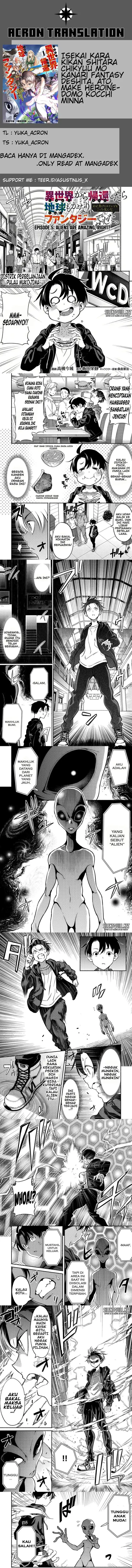 image-komik-isekai-kara-kikan-shitara-chikyuu-mo-kanari-fantajii-deshita-ato-makeheroin-domo-kocchi-minna-chapter-5-0/8