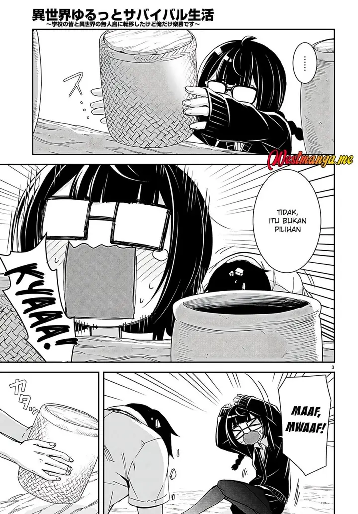 image-komik-isekai-yurutto-survival-seikatsu-gakkou-no-minna-to-isekai-no-mujintou-ni-tenishitakedo-ore-dake-rakushou-desu-chapter-29-3/31