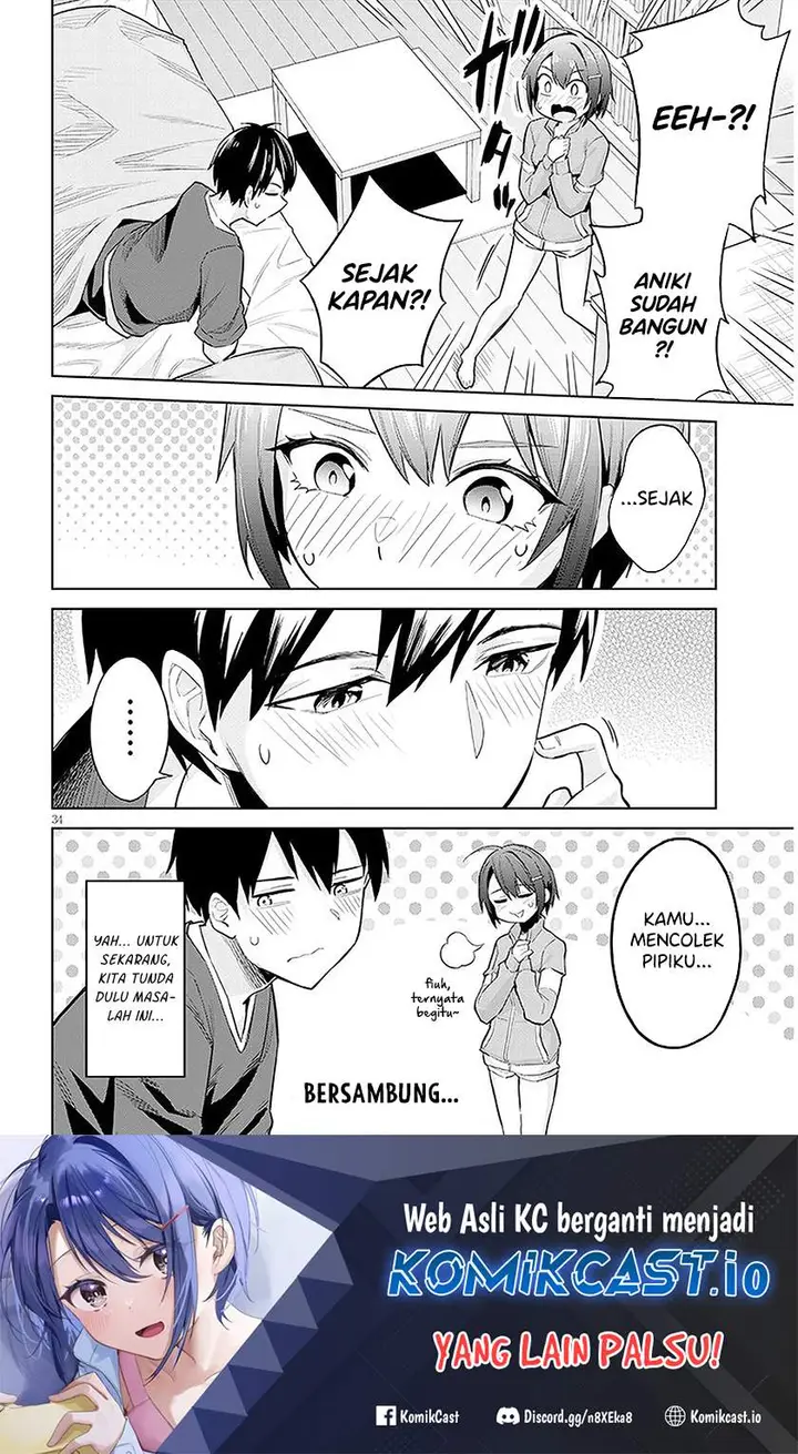 image-komik-jitsu-wa-gimai-imouto-deshita-saikin-de-kitagiri-no-otouto-no-kyorikan-ga-yatara-chikaiwake-chapter-11-33/34
