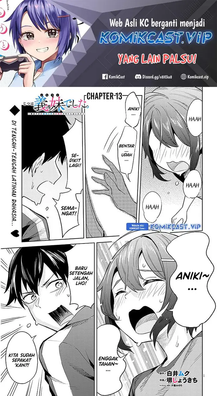 image-komik-jitsu-wa-gimai-imouto-deshita-saikin-de-kitagiri-no-otouto-no-kyorikan-ga-yatara-chikaiwake-chapter-13-0/30