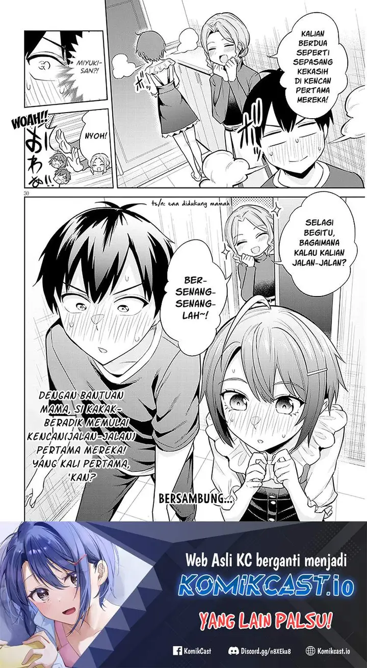 image-komik-jitsu-wa-gimai-imouto-deshita-saikin-de-kitagiri-no-otouto-no-kyorikan-ga-yatara-chikaiwake-chapter-7-29/30