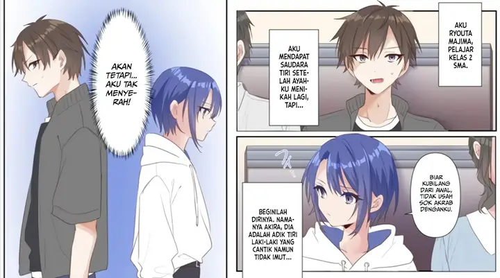 image-komik-jitsu-wa-imouto-deshita-saikin-de-kita-giri-no-otouto-no-kyorikan-ga-yatara-chikai-wake-chapter-00-1/7